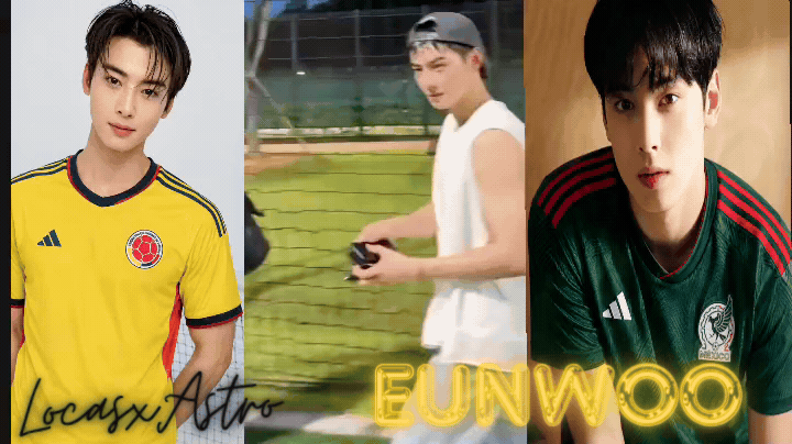 Behind-the-scenes cut of Eunwoo (ASTRO)