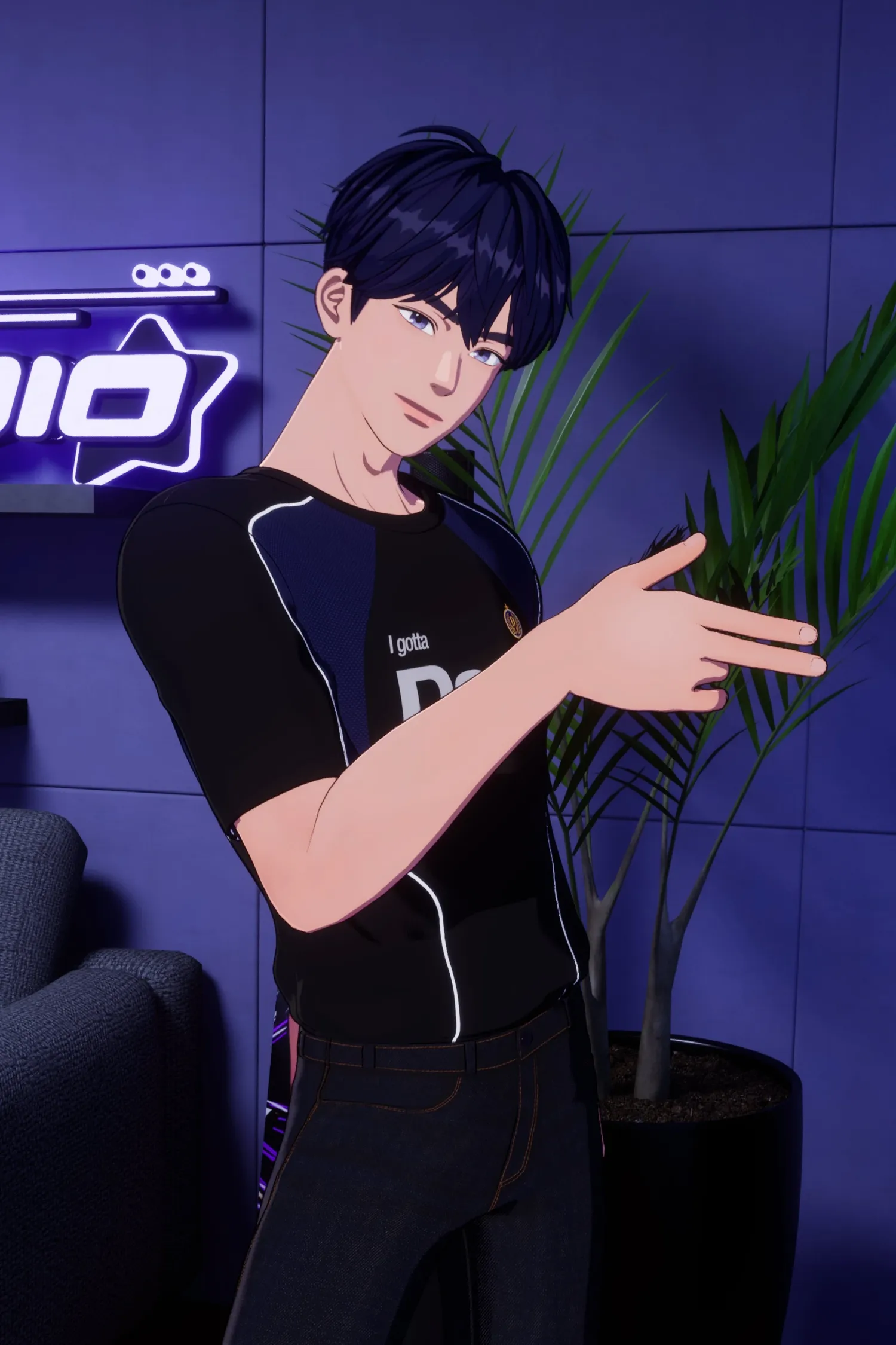 Recent activity shot of Yejun (PLAVE)