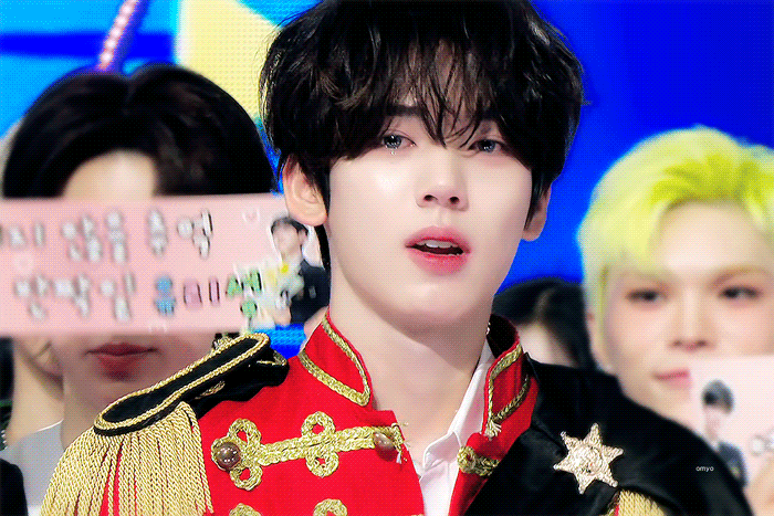 A moment captured by Han Yujin's fan