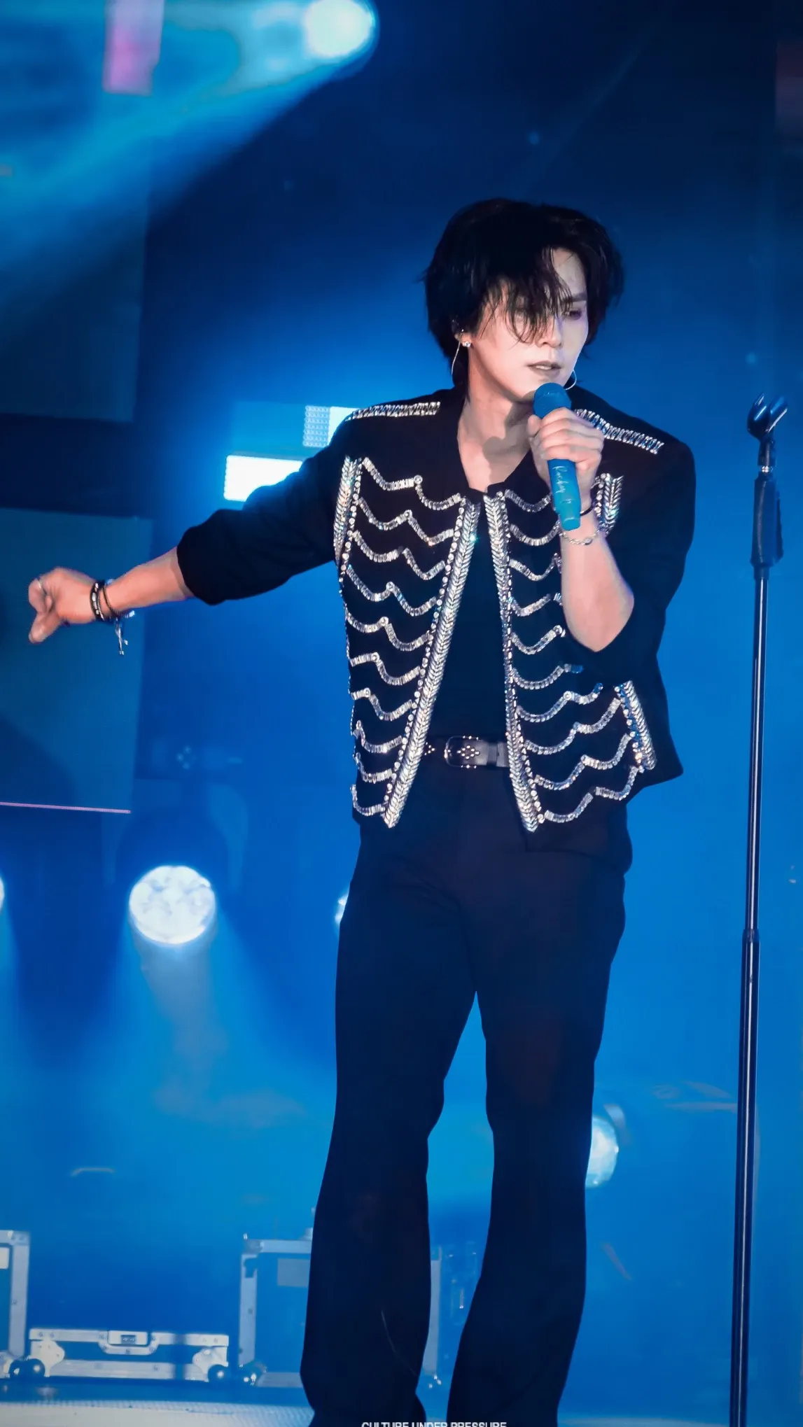 A moment captured by Rocky's fan