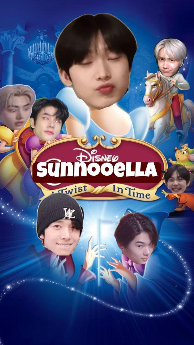 A heartfelt wallpaper shared by ENHYPEN's fans