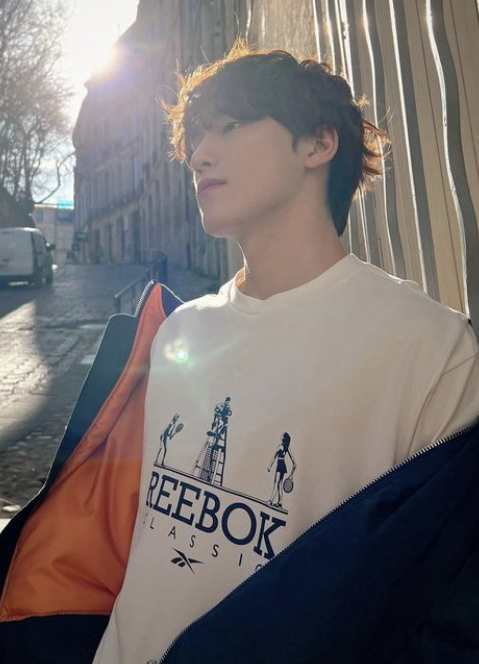 A moment captured by Dino (SEVENTEEN)'s fan