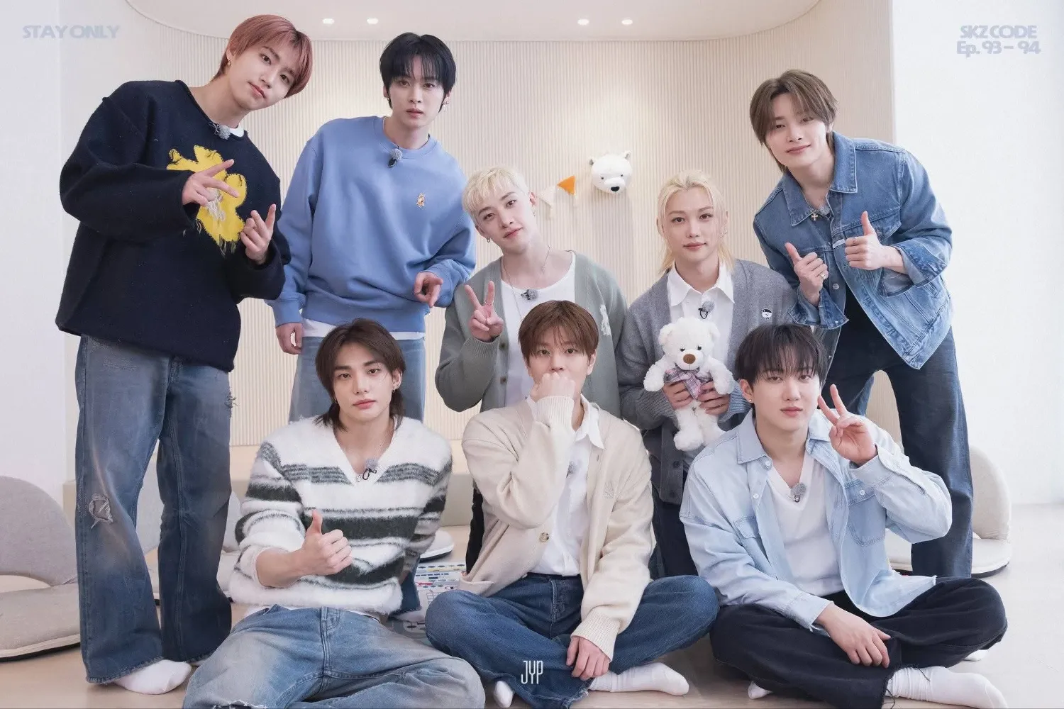 Stray Kidsの舞台裏ショット