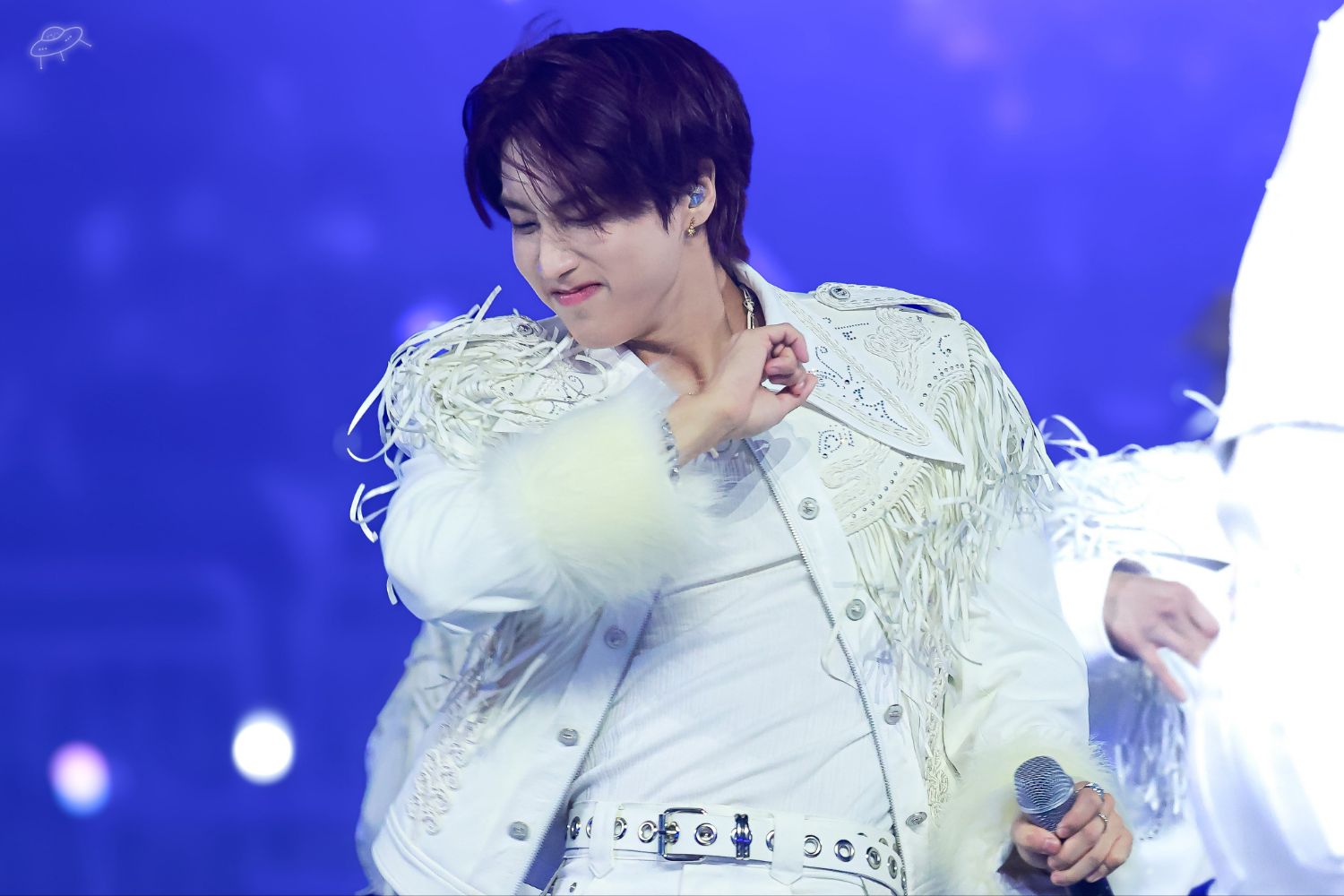 A moment captured by HAN (Stray Kids)'s fan