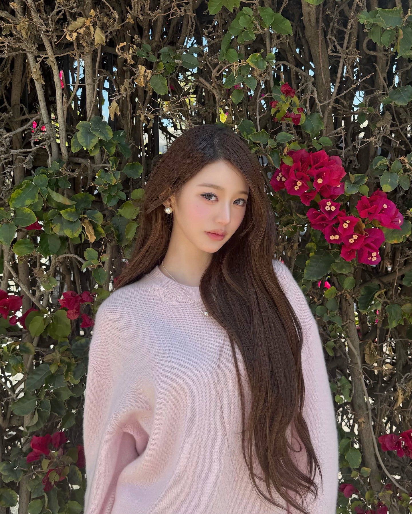 A moment captured by Jang Wonyoung (IVE)'s fan