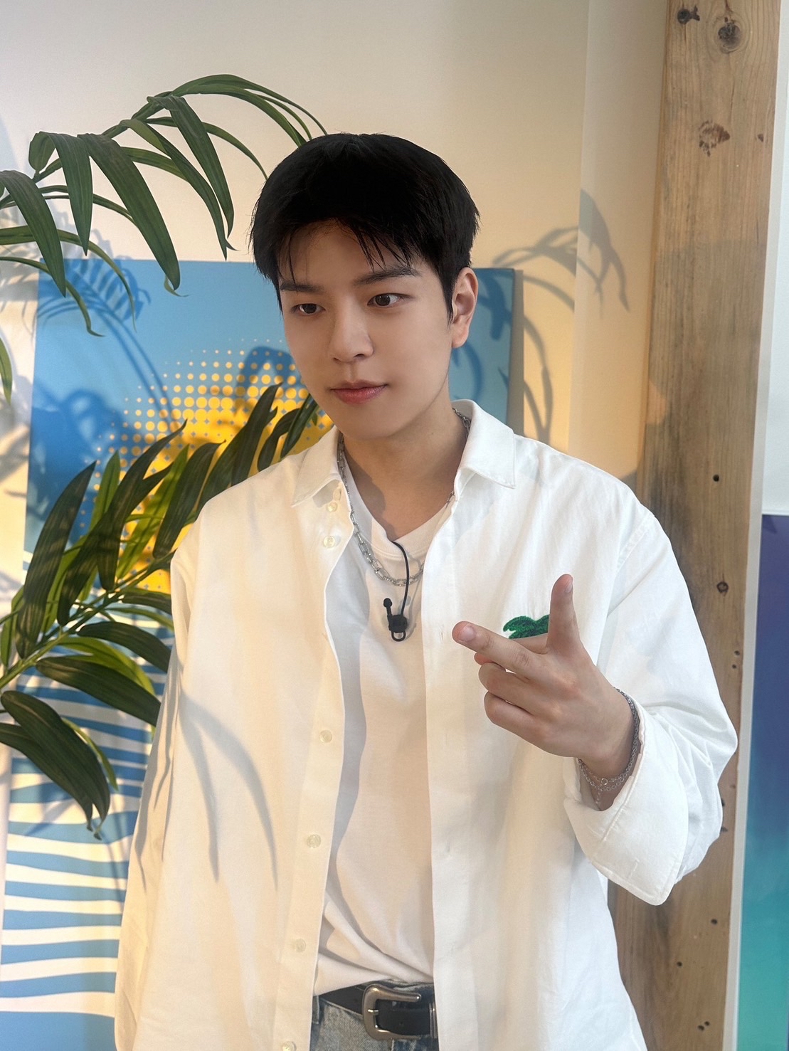 Recent activity shot of Seungmin (Stray Kids)