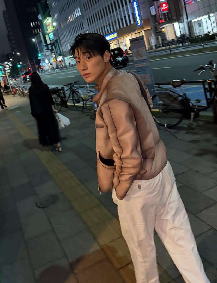A moment captured by San (ATEEZ)'s fan