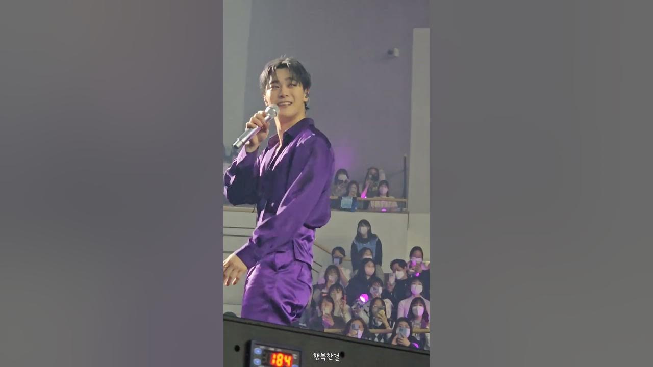 A moment captured by Moonbin (ASTRO)'s fan