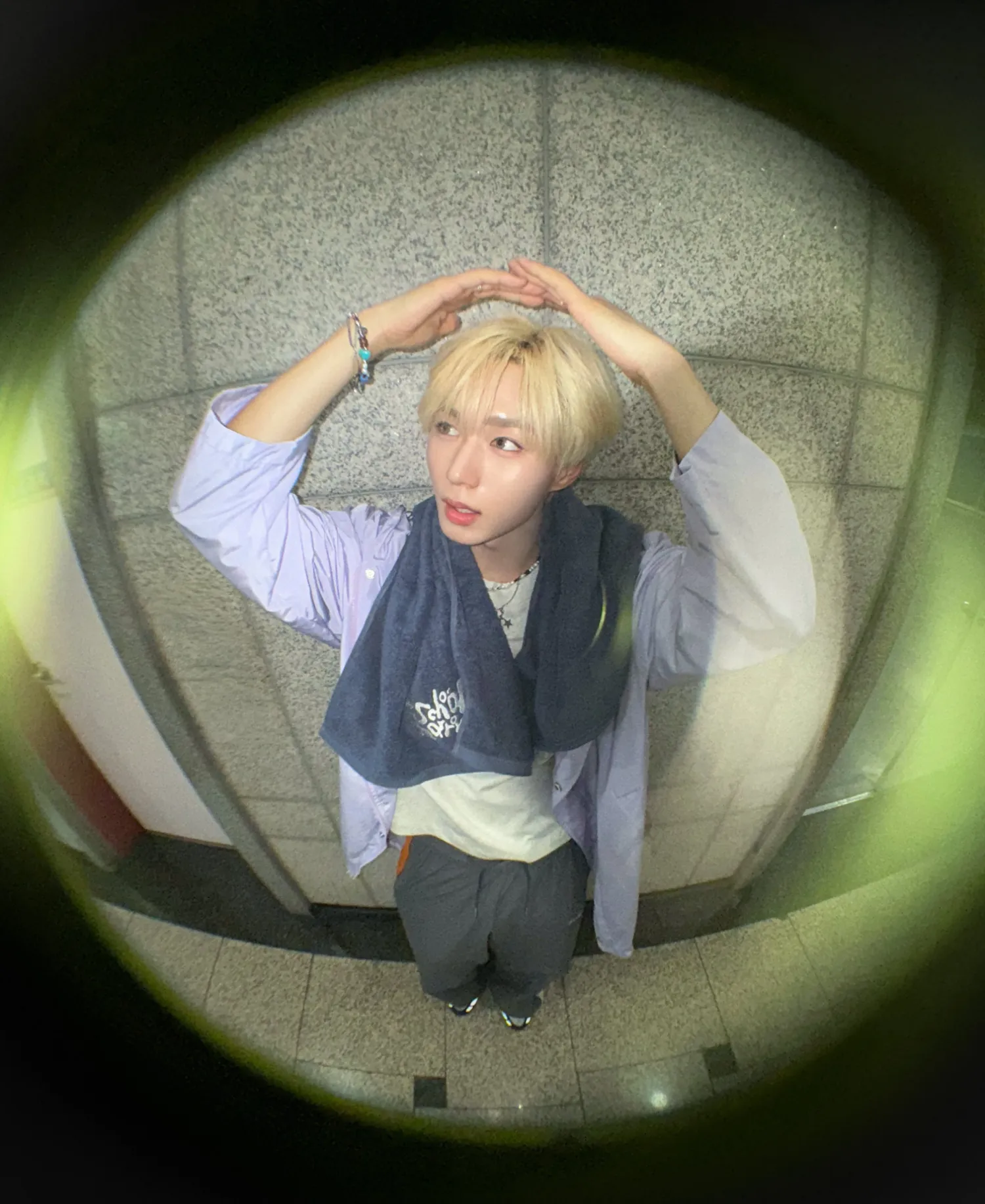 Recent activity shot of Kim Junseo (ALPHA DRIVE ONE)