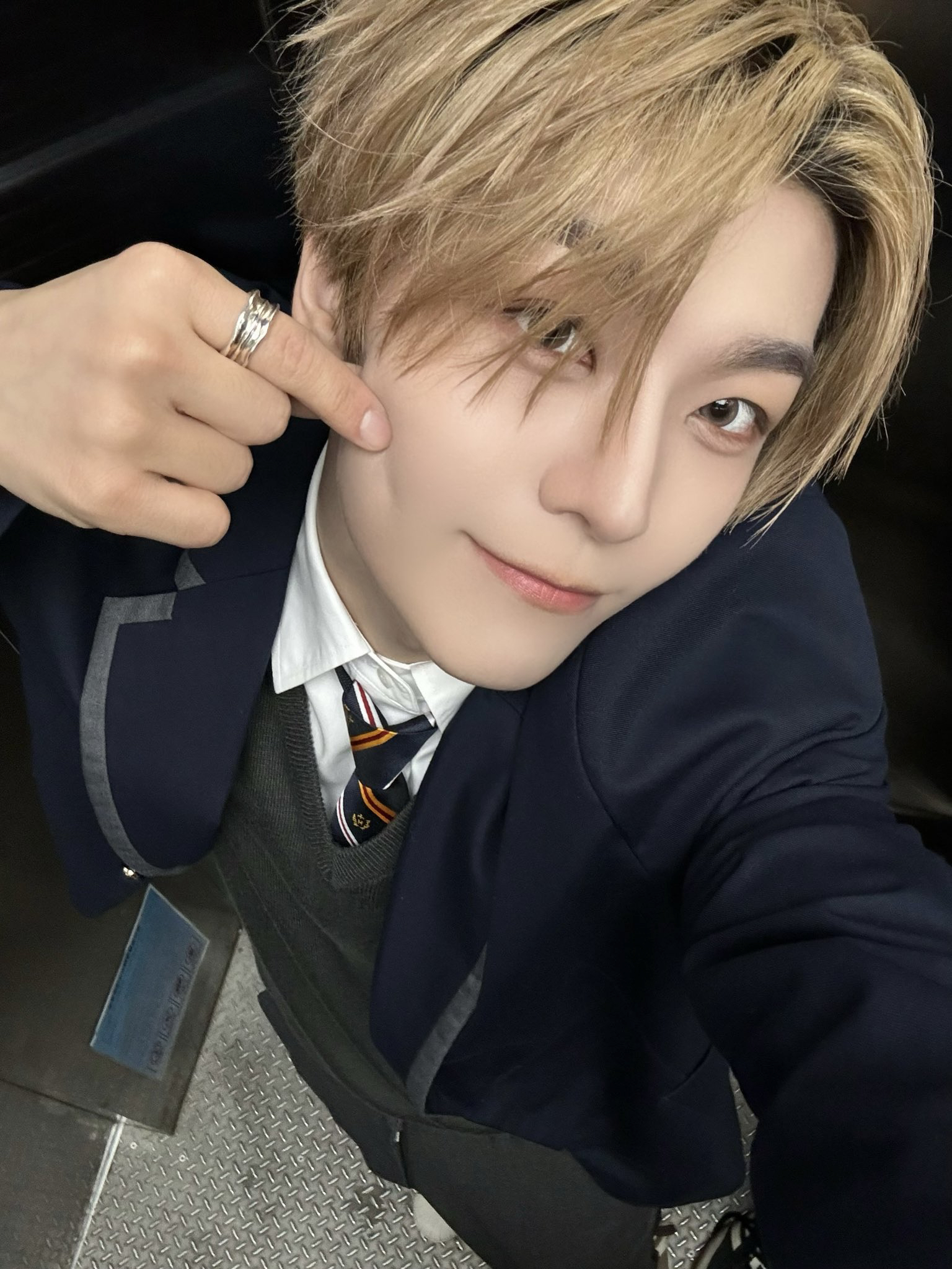 Recent activity shot of He Xinlong (ALPHA DRIVE ONE)