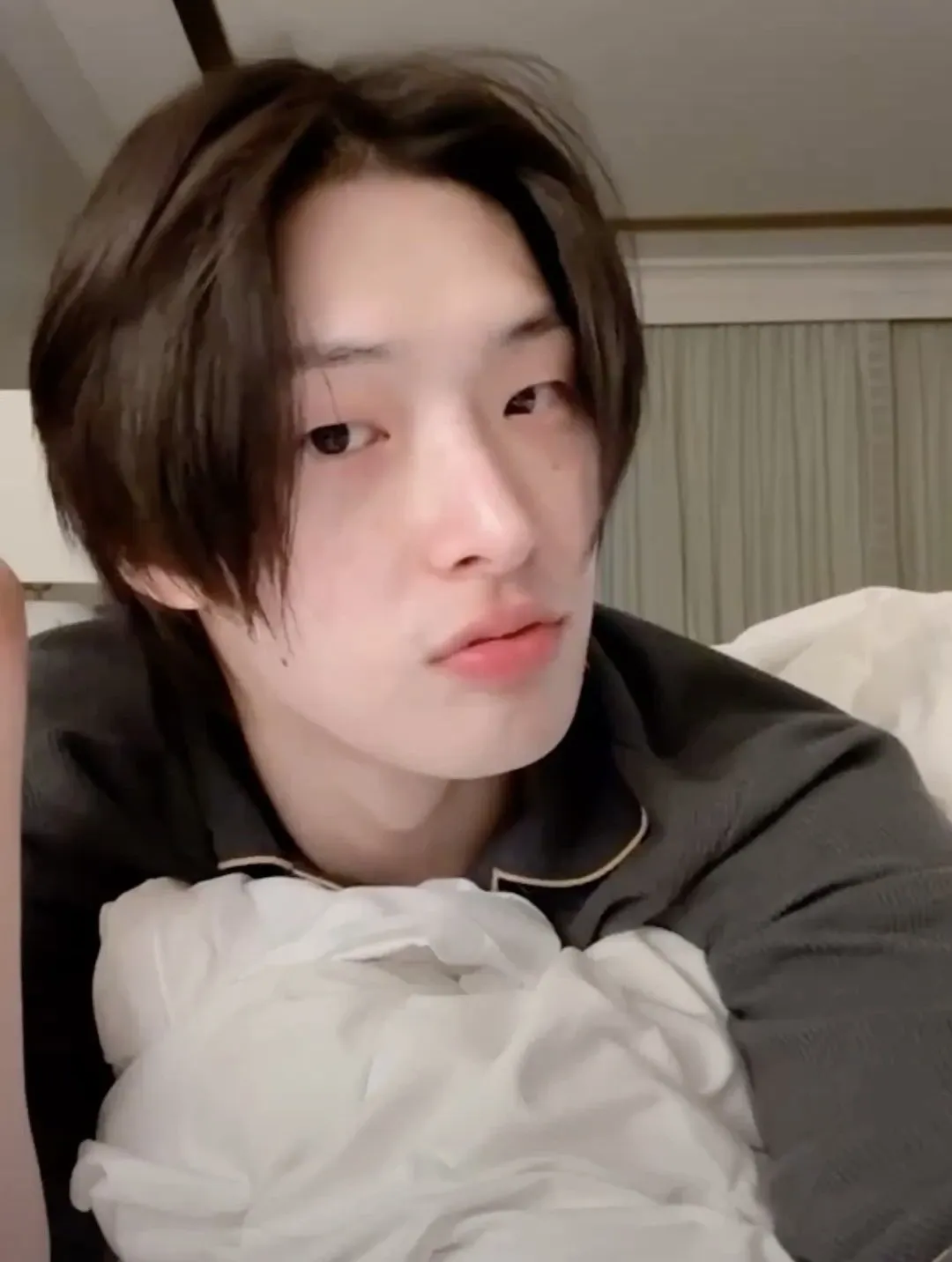 A moment captured by Mingi (ATEEZ)'s fan