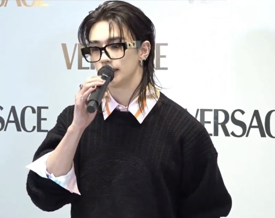 Behind-the-scenes cut of Hyunjin (Stray Kids)