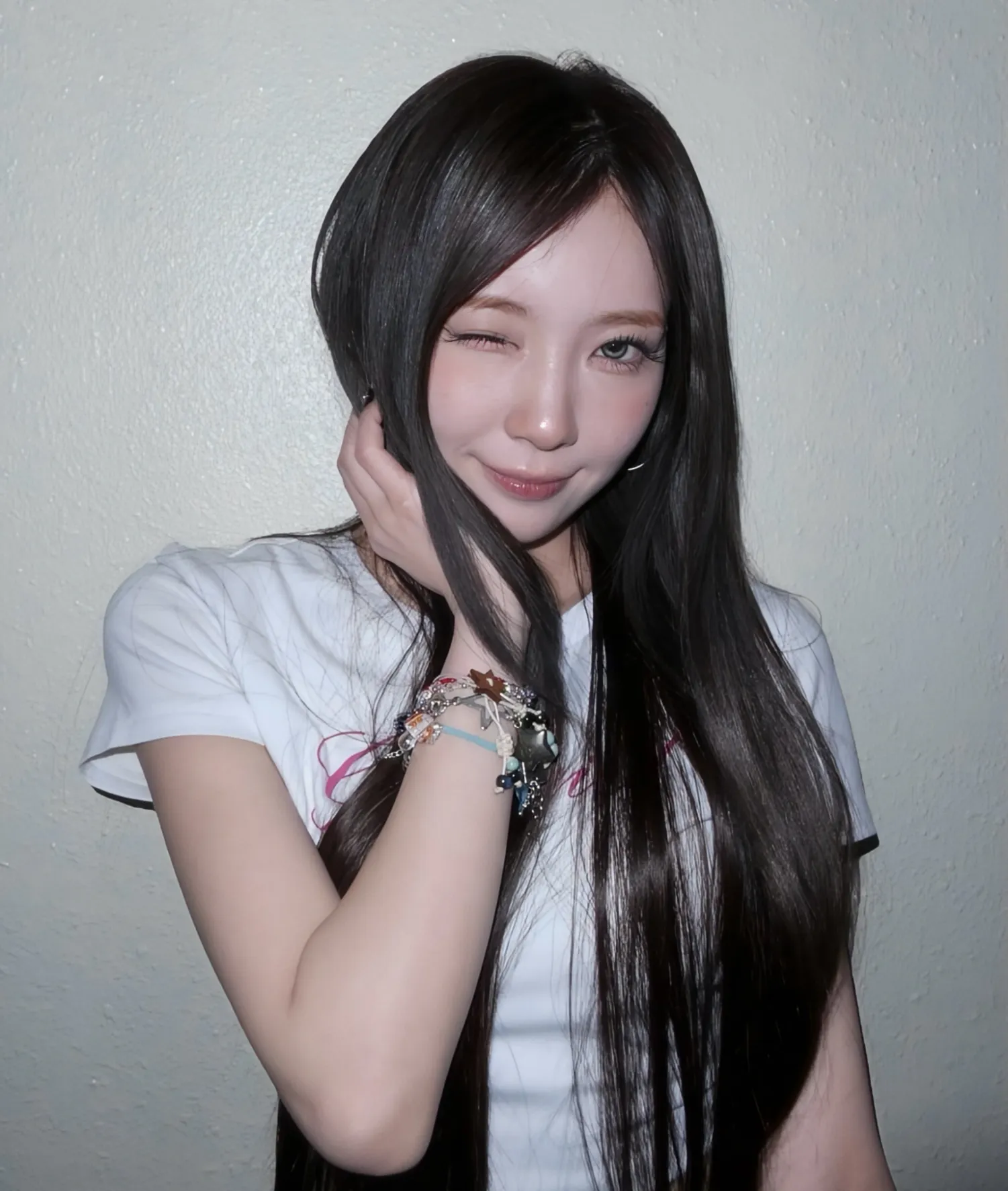 A moment captured by Mayuka (NiziU)'s fan