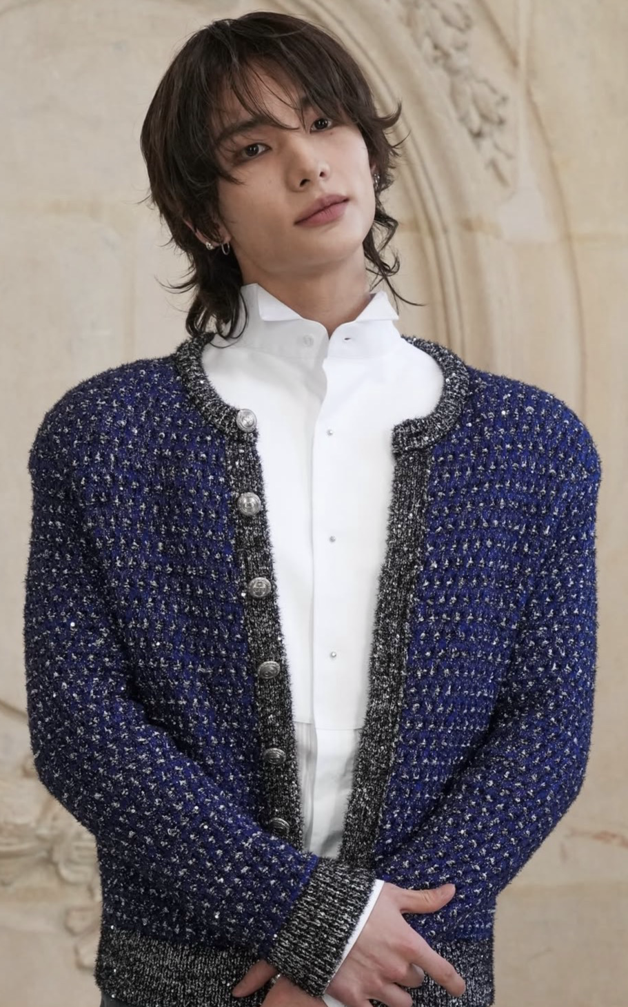 Behind-the-scenes cut of Hyunjin (Stray Kids)