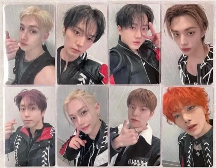 A moment captured by Stray Kids's fan