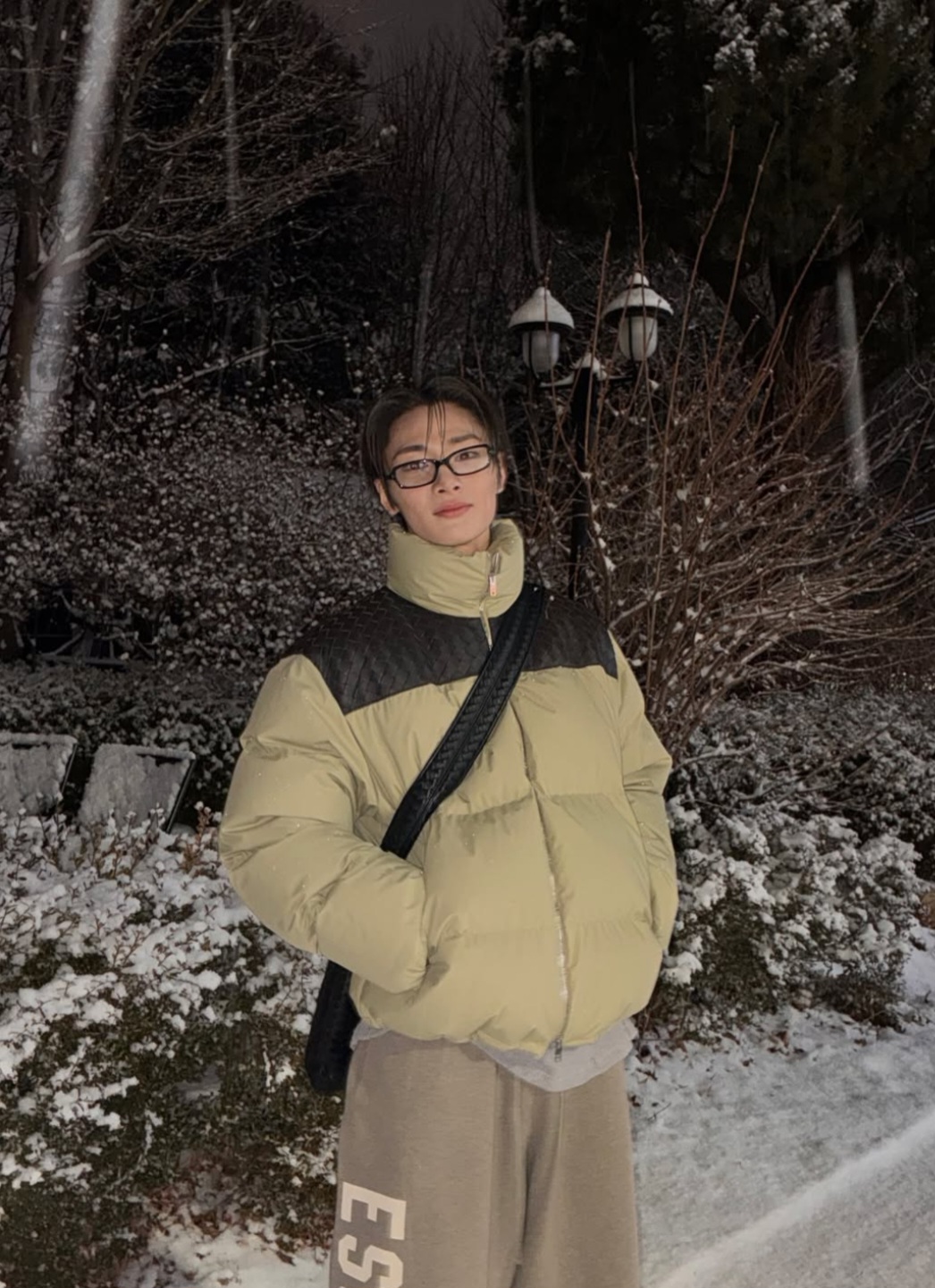 A moment captured by I.N (Stray Kids)'s fan