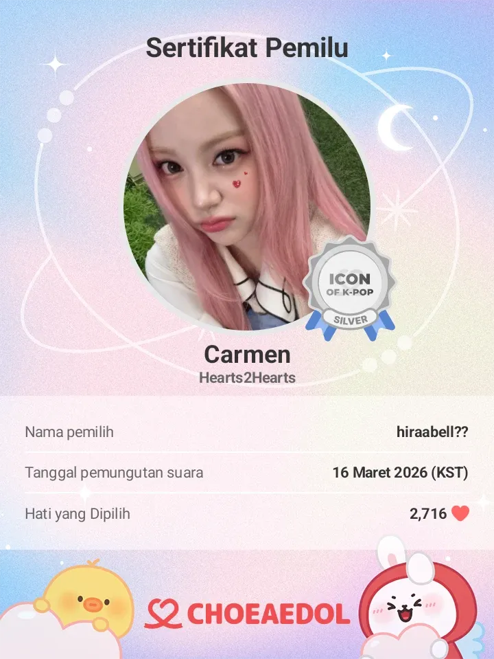Latest photo of Carmen (Hearts2Hearts)