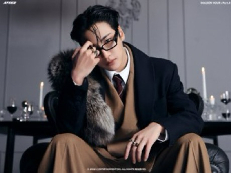 A moment captured by Seonghwa (ATEEZ)'s fan