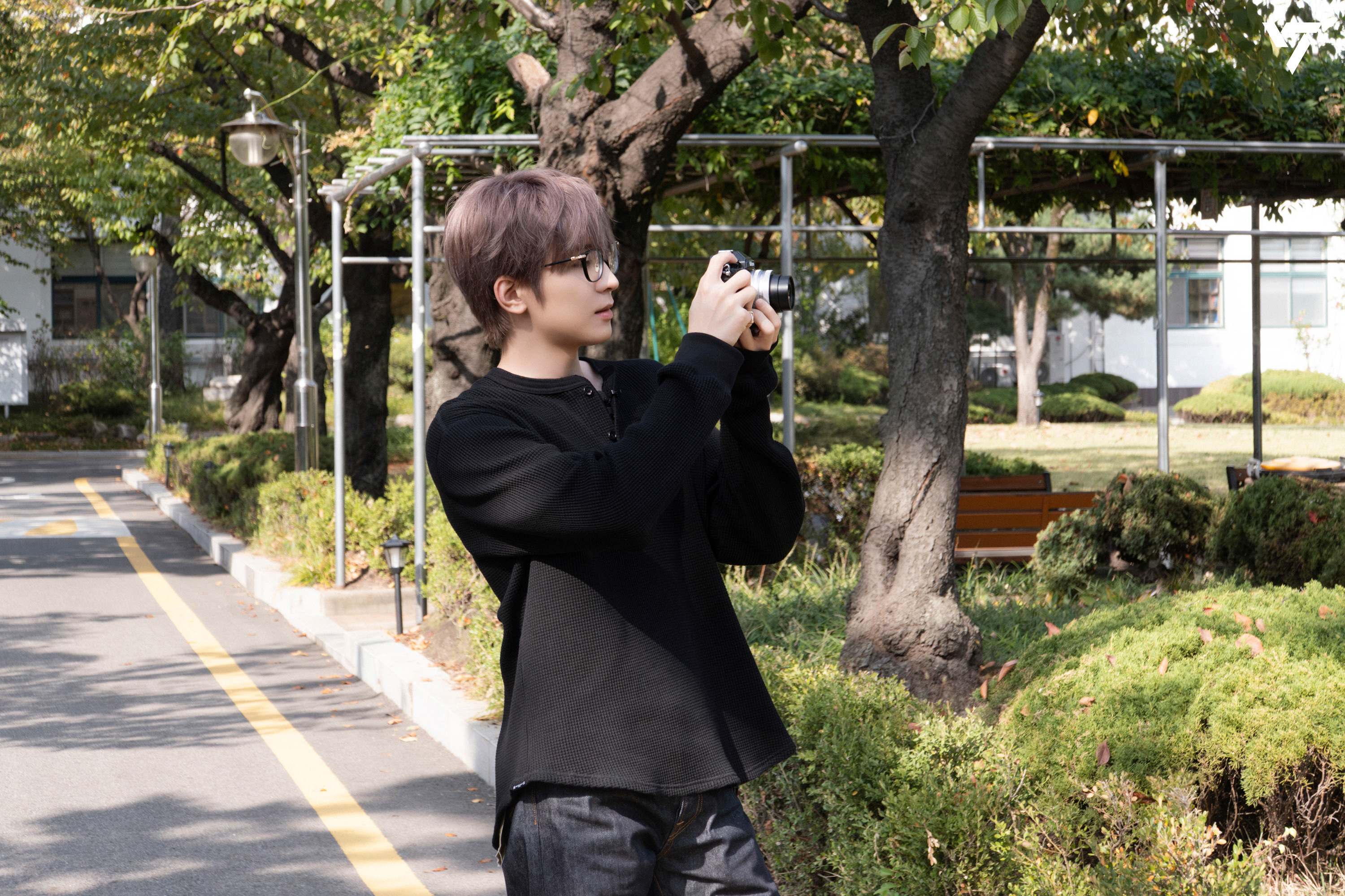 A moment captured by Wonwoo (SEVENTEEN)'s fan