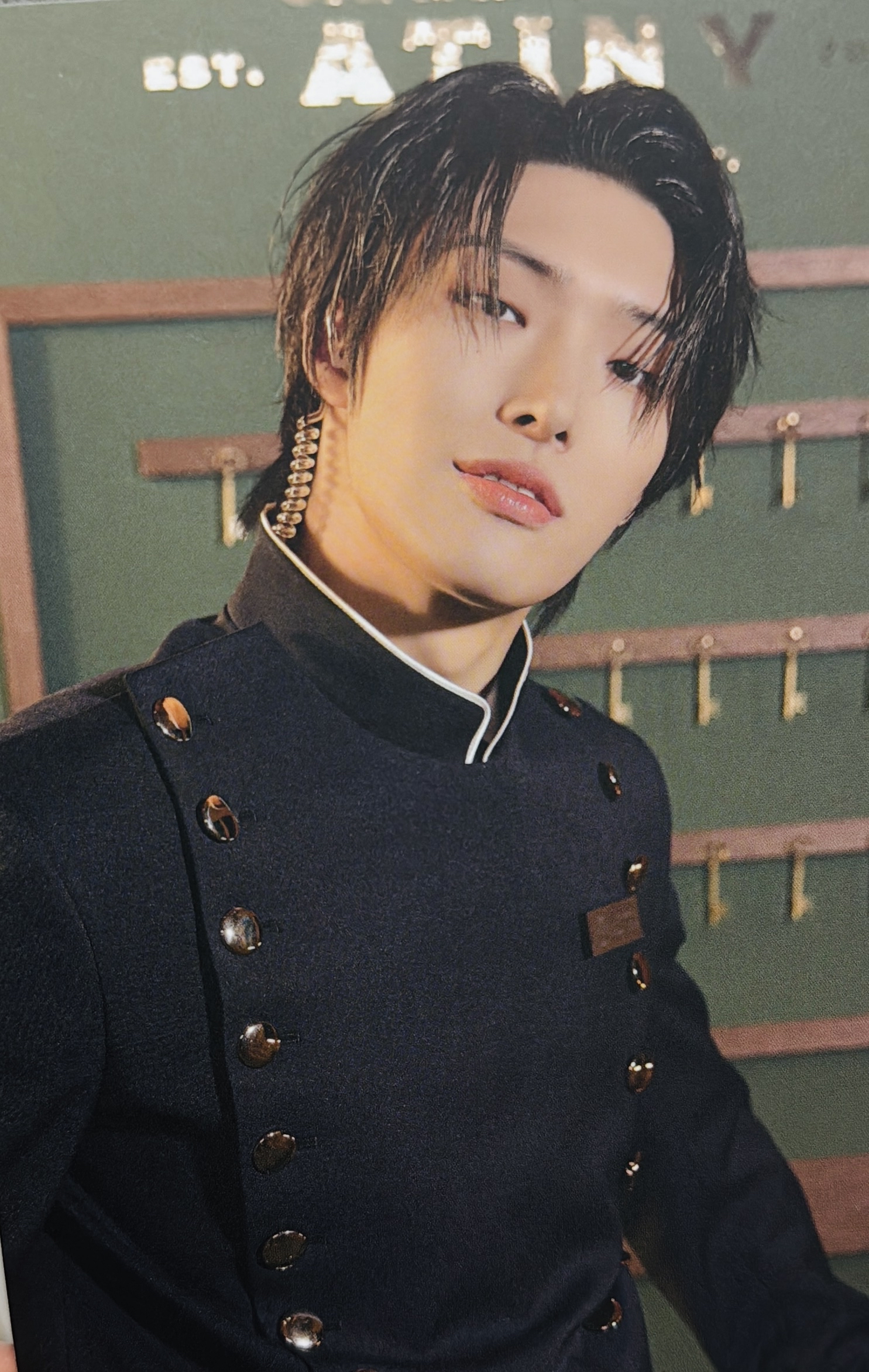 A moment captured by Mingi (ATEEZ)'s fan