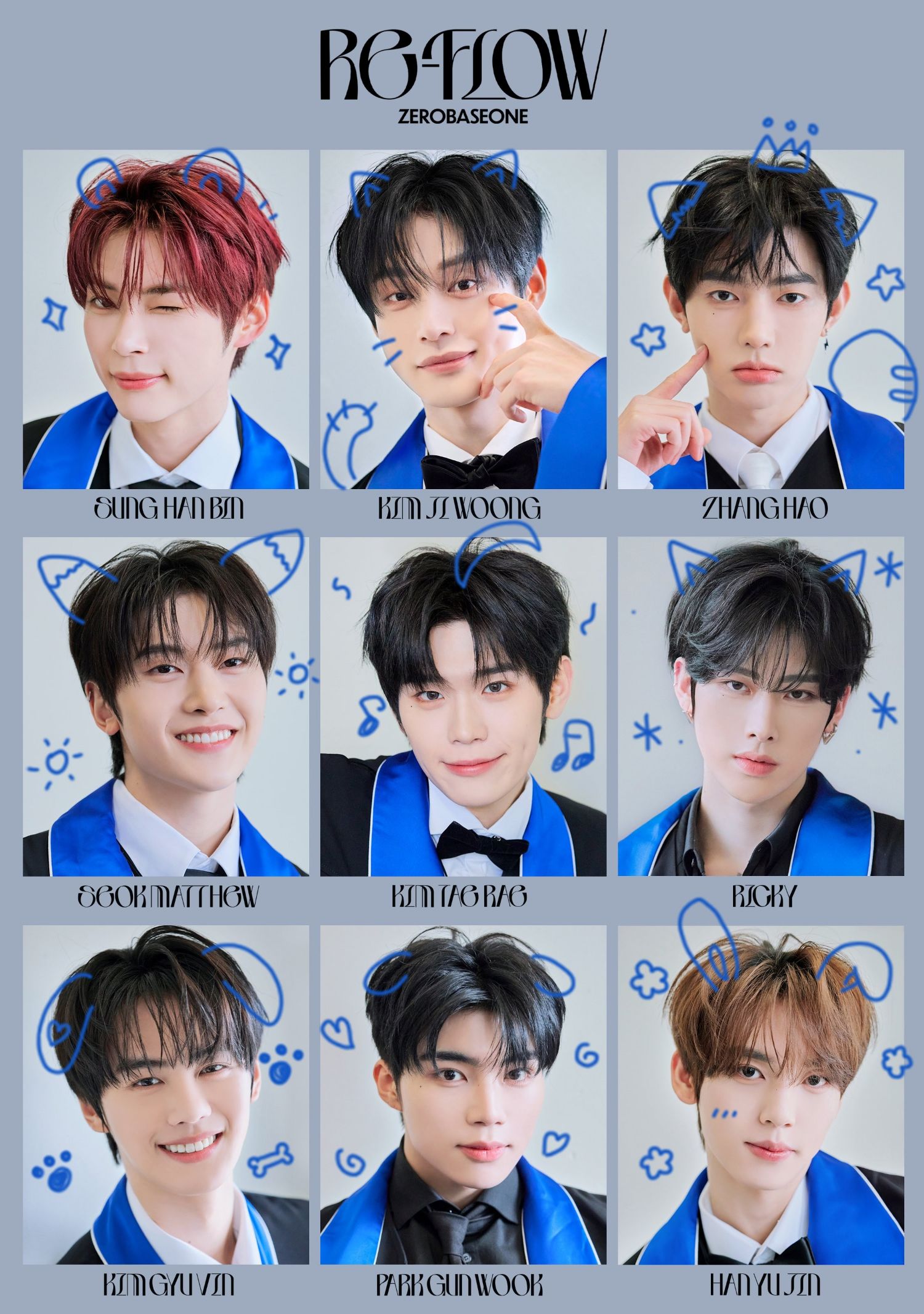 Recent activity shot of ZEROBASEONE