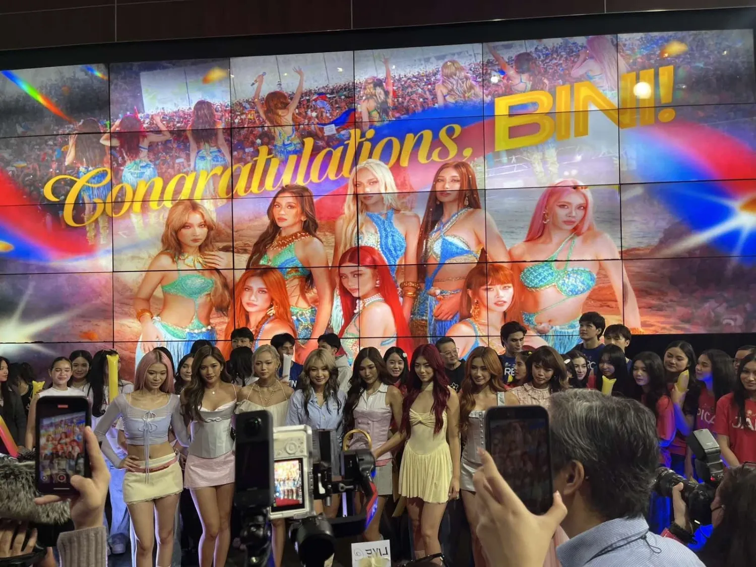 Behind-the-scenes cut of BINI