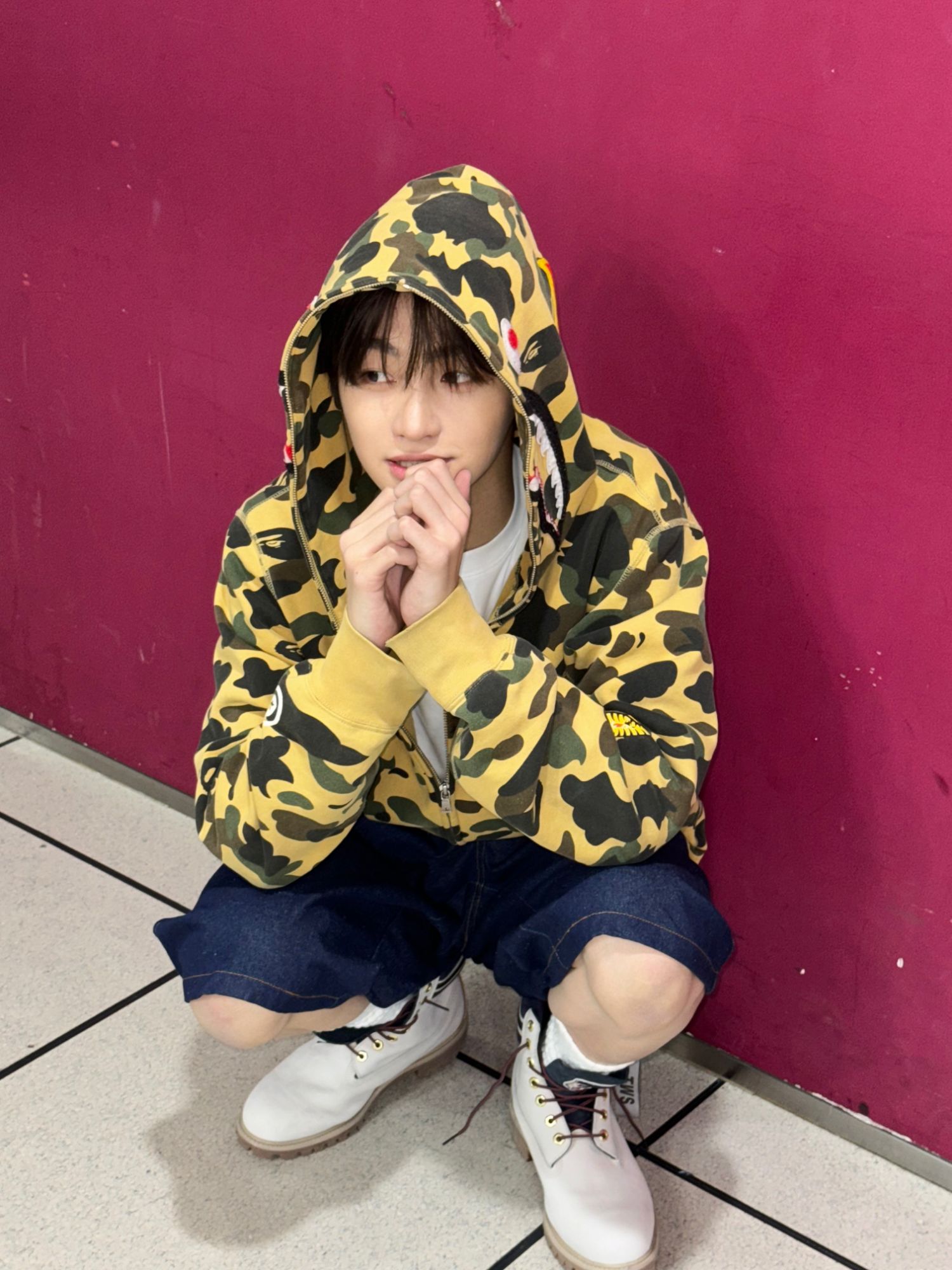 A moment captured by Jihoon (TWS)'s fan