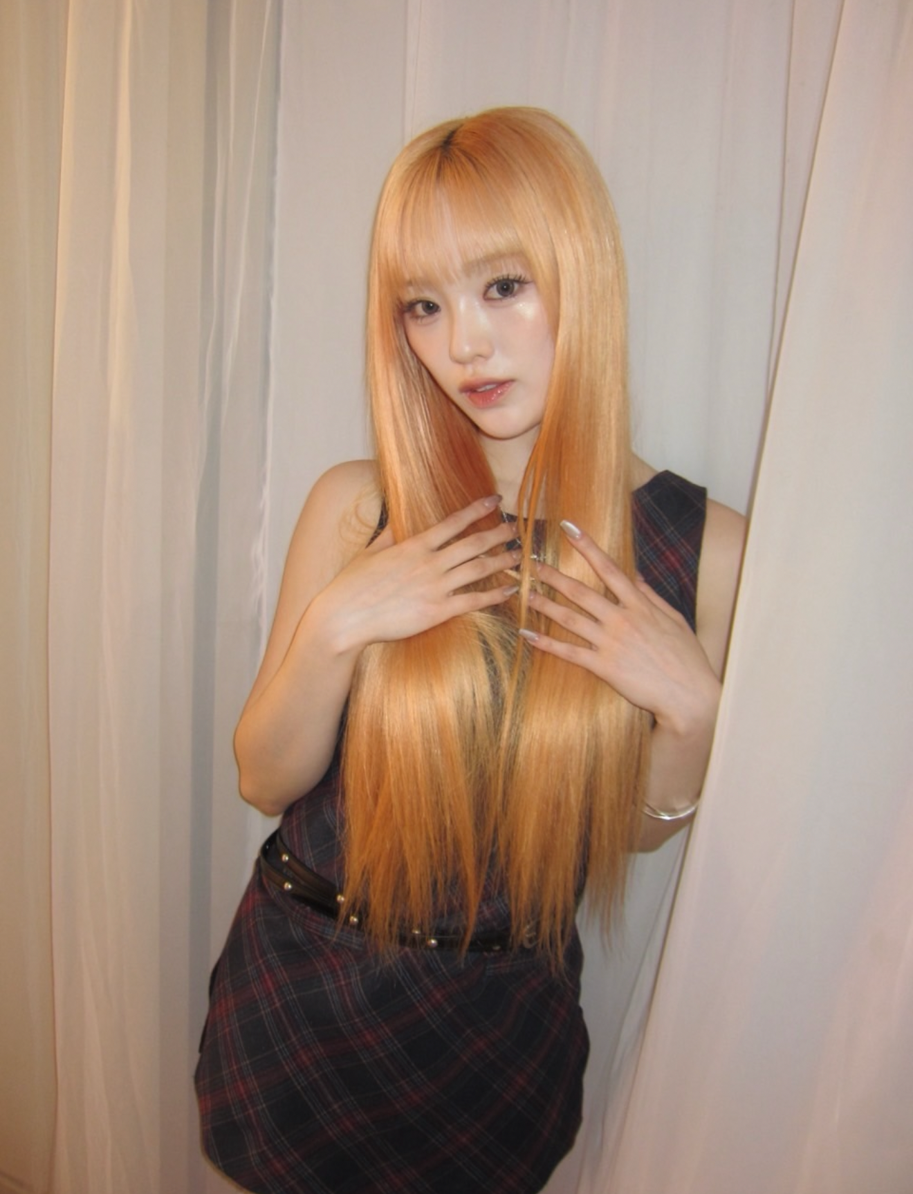 A moment captured by Rio (NiziU)'s fan
