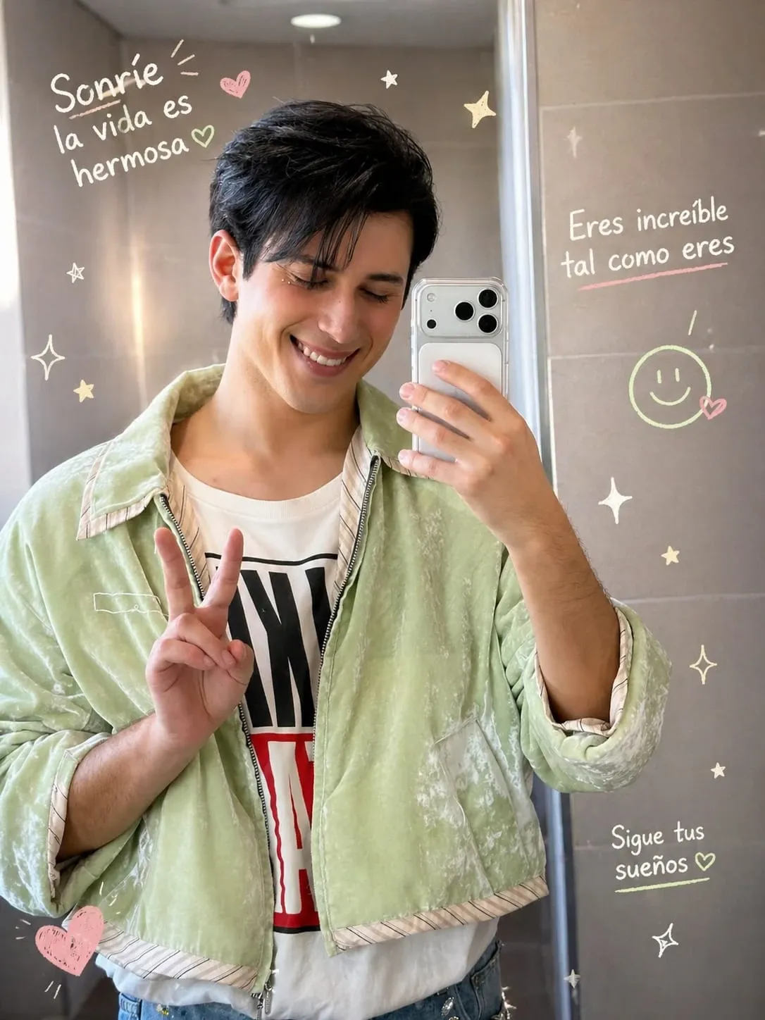 Behind-the-scenes cut of Alejandro (SANTOS BRAVOS)