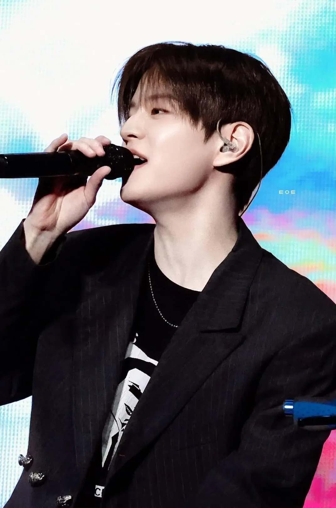 A moment captured by Seungmin (Stray Kids)'s fan