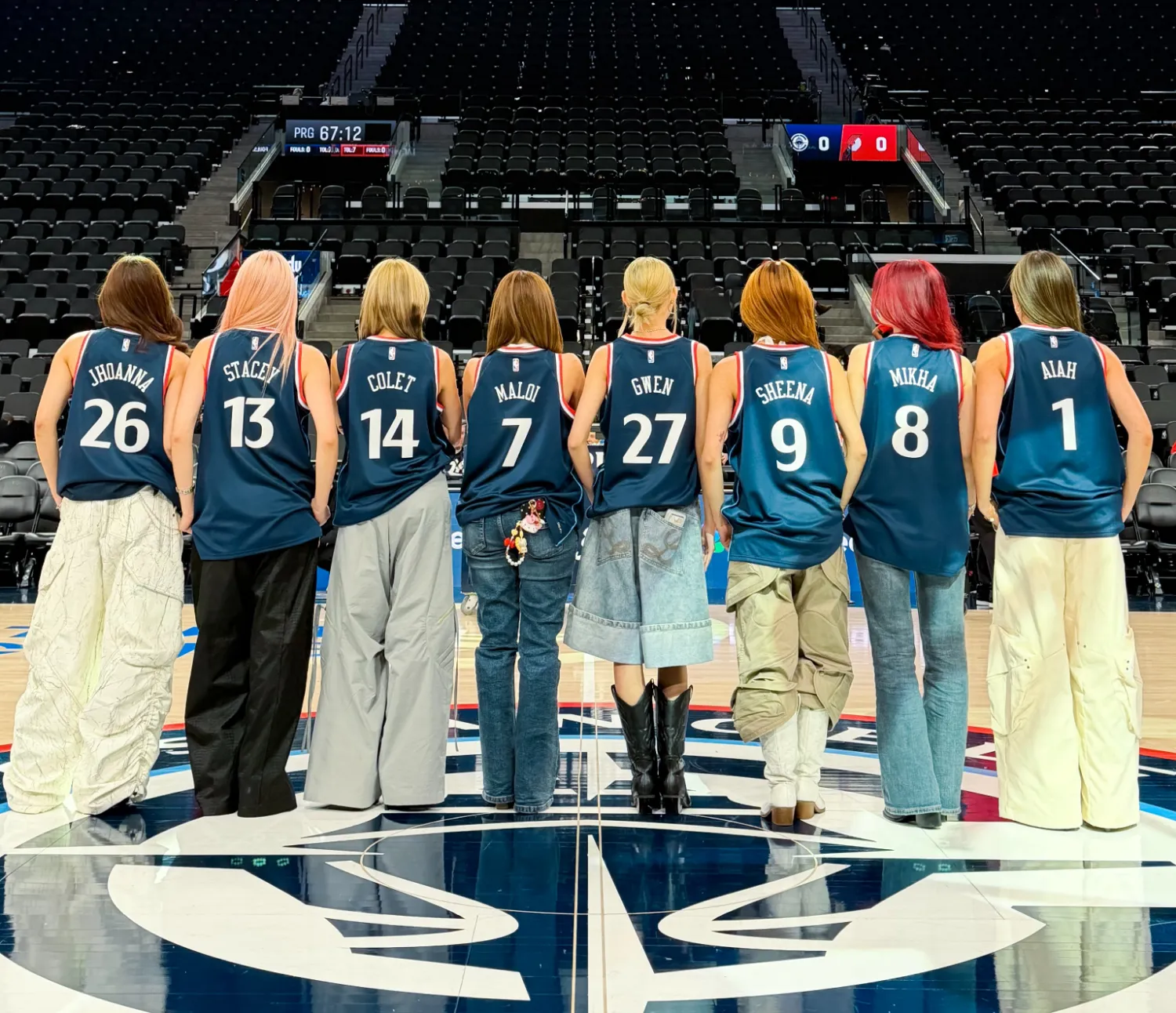 A moment captured by BINI's fan