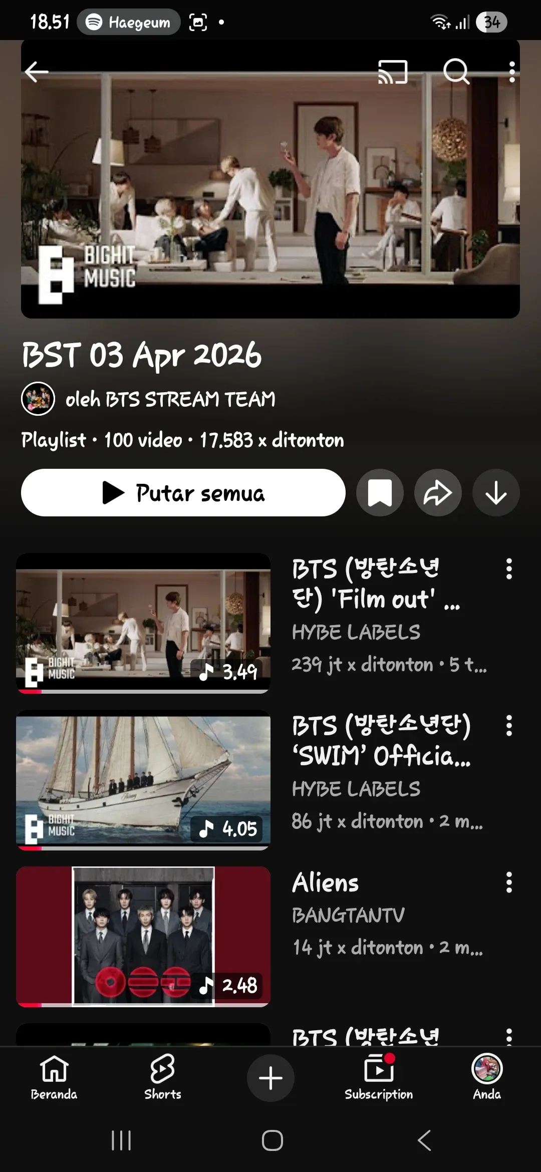 A heartfelt wallpaper shared by BTS's fans