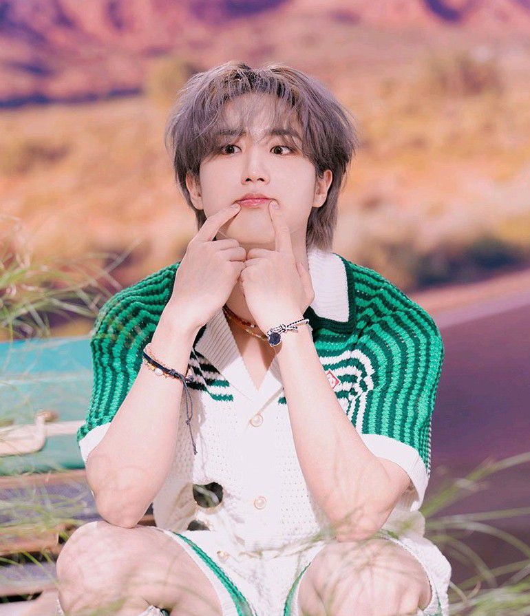 A moment captured by HAN (Stray Kids)'s fan