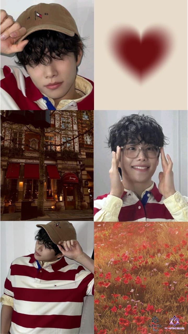 A moment captured by MJ (ASTRO)'s fan