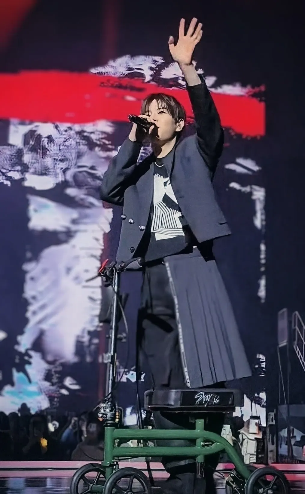 Recent activity shot of Seungmin (Stray Kids)