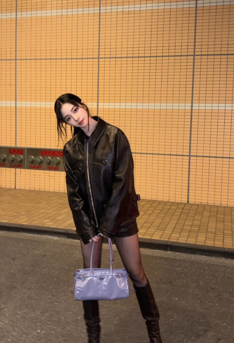 Recent activity shot of Karina (aespa)