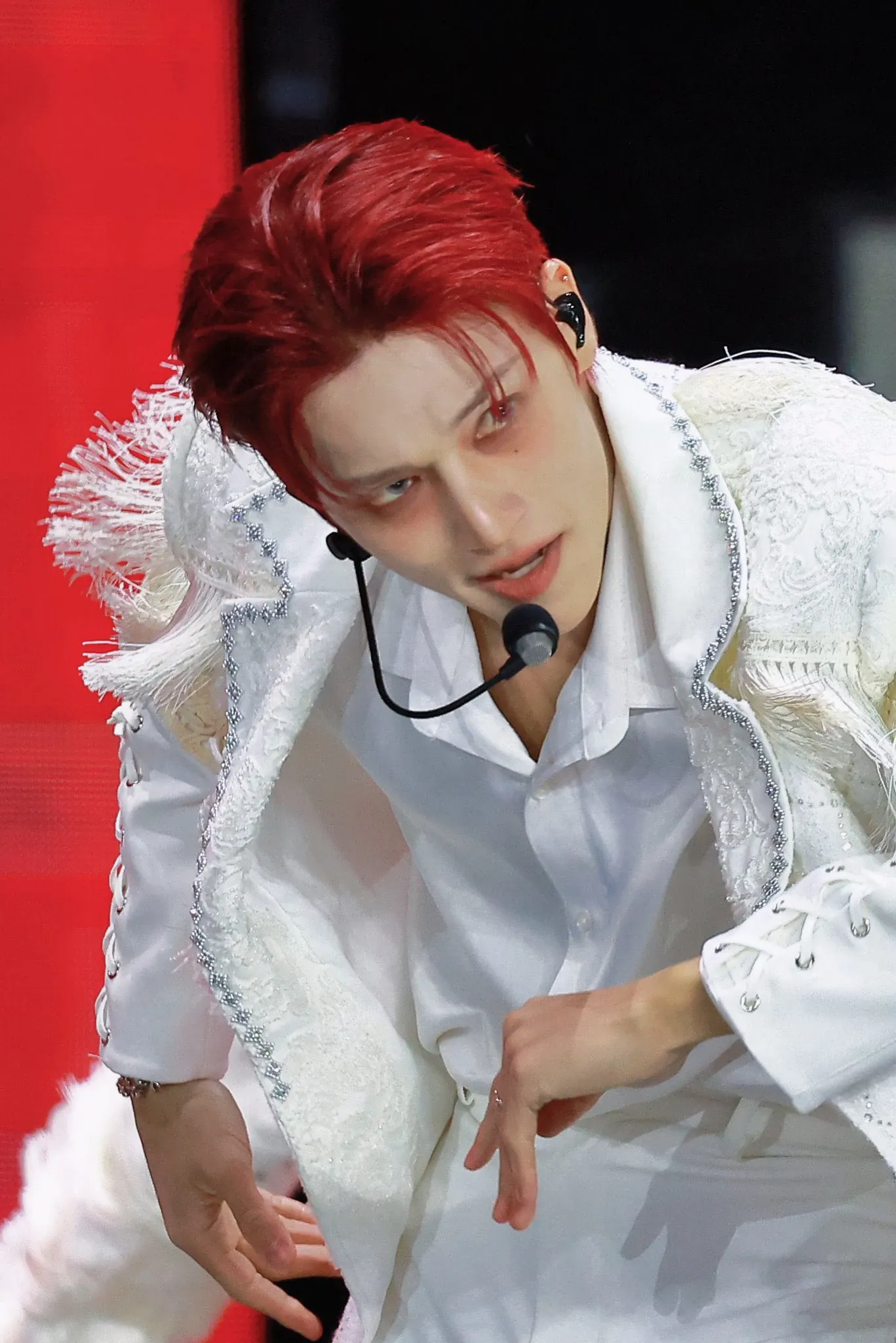 Momen yang diabadikan oleh penggemar Wooyoung (ATEEZ)