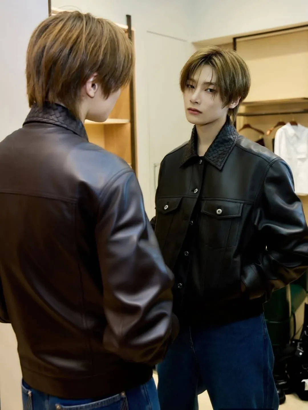 A moment captured by I.N (Stray Kids)'s fan