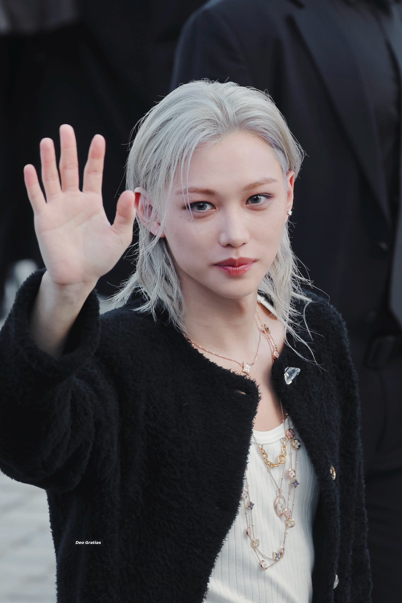 A moment captured by Felix (Stray Kids)'s fan