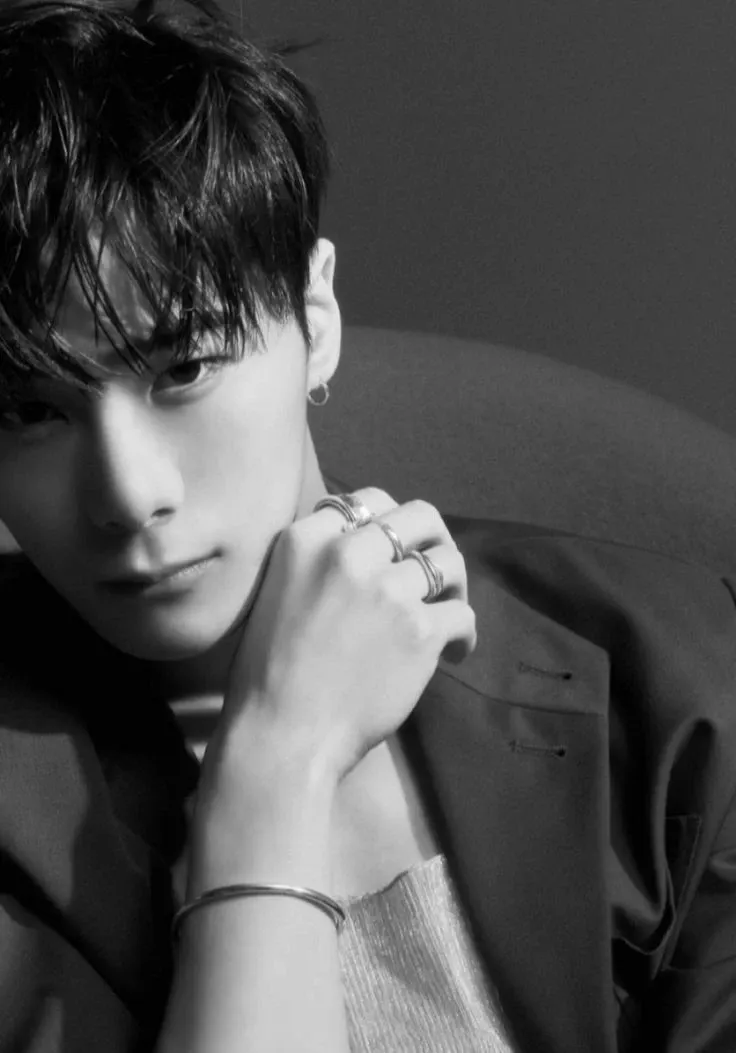 Recent activity shot of Moonbin (ASTRO)