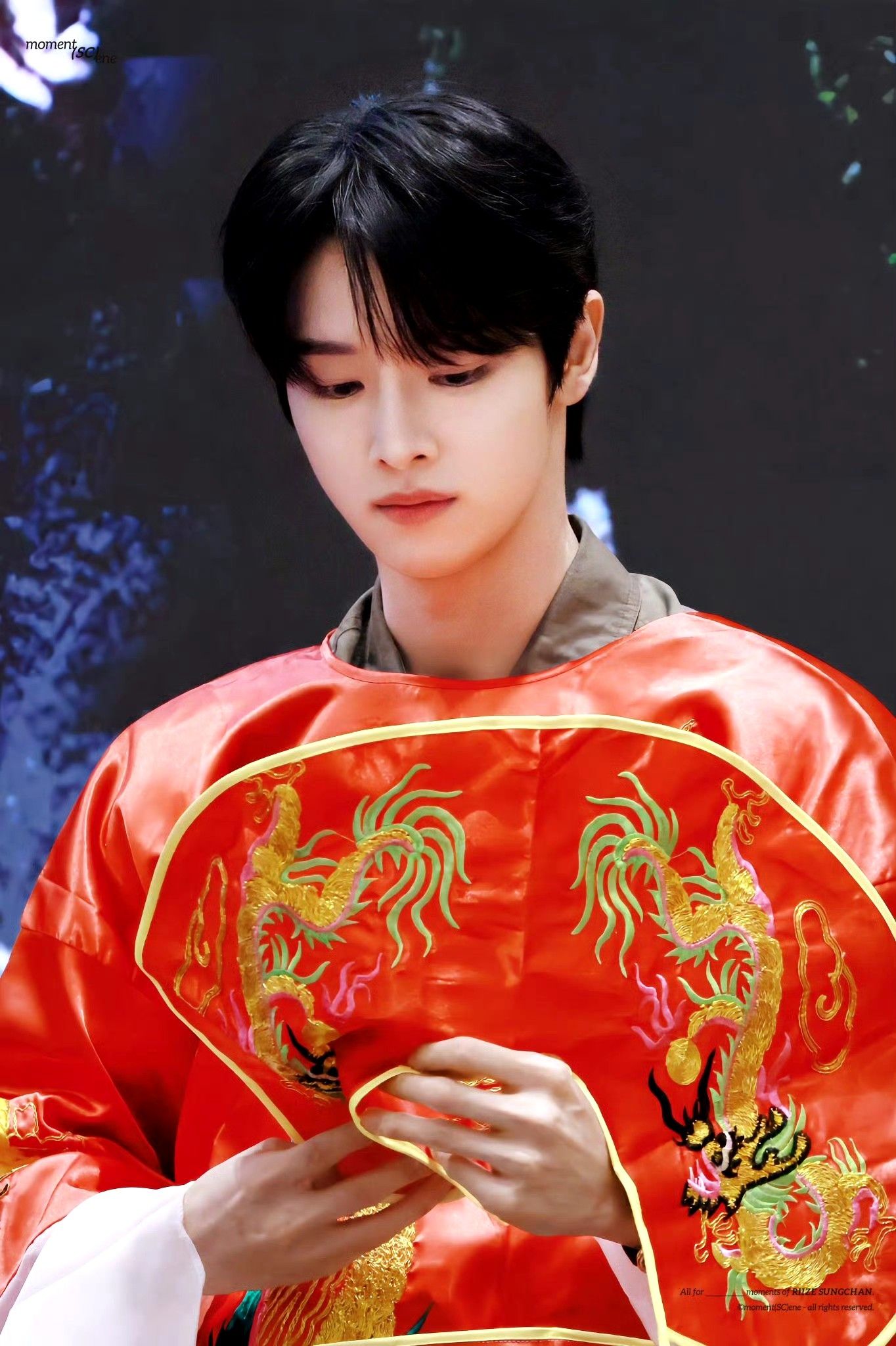 A moment captured by Sungchan (RIIZE)'s fan