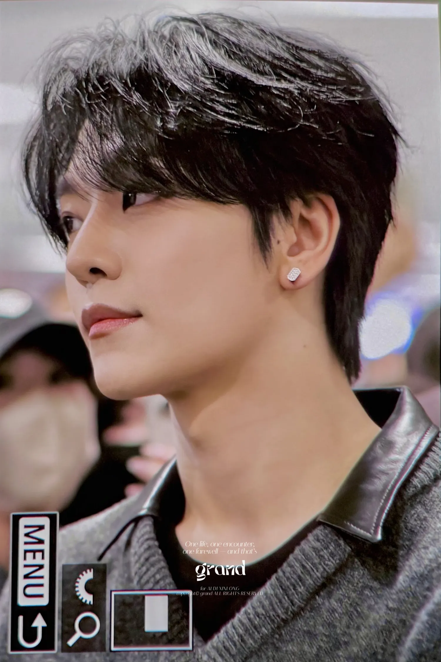 A moment captured by He Xinlong (ALPHA DRIVE ONE)'s fan