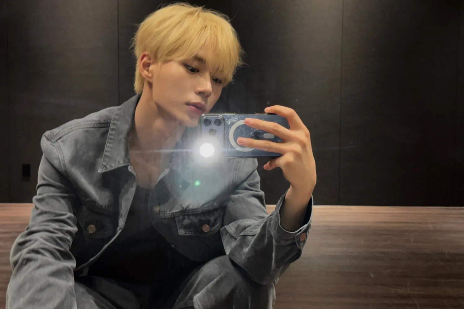 Recent activity shot of Kim Junseo (ALPHA DRIVE ONE)