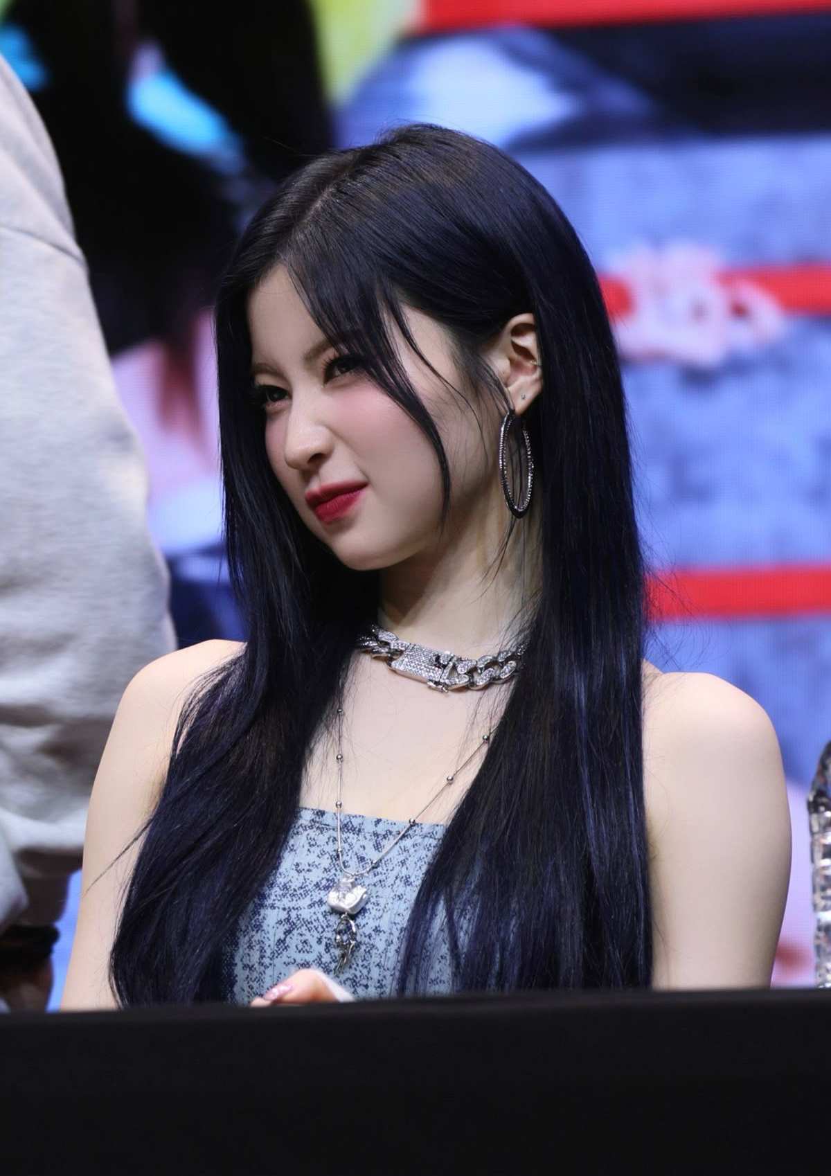 A moment captured by Asa (BABYMONSTER)'s fan