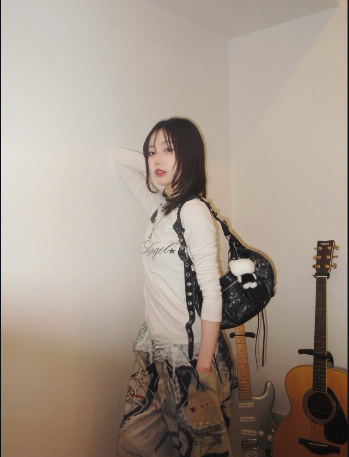 A moment captured by Shimizu Keiko (ME:I)'s fan