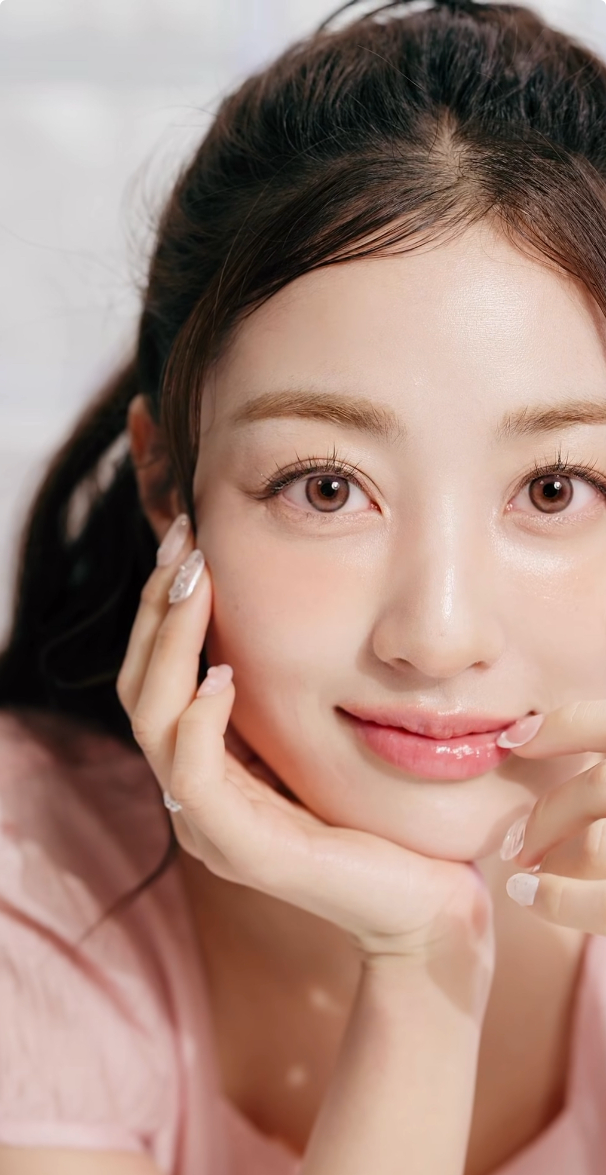 지효 (TWICE)의 비하인드 컷