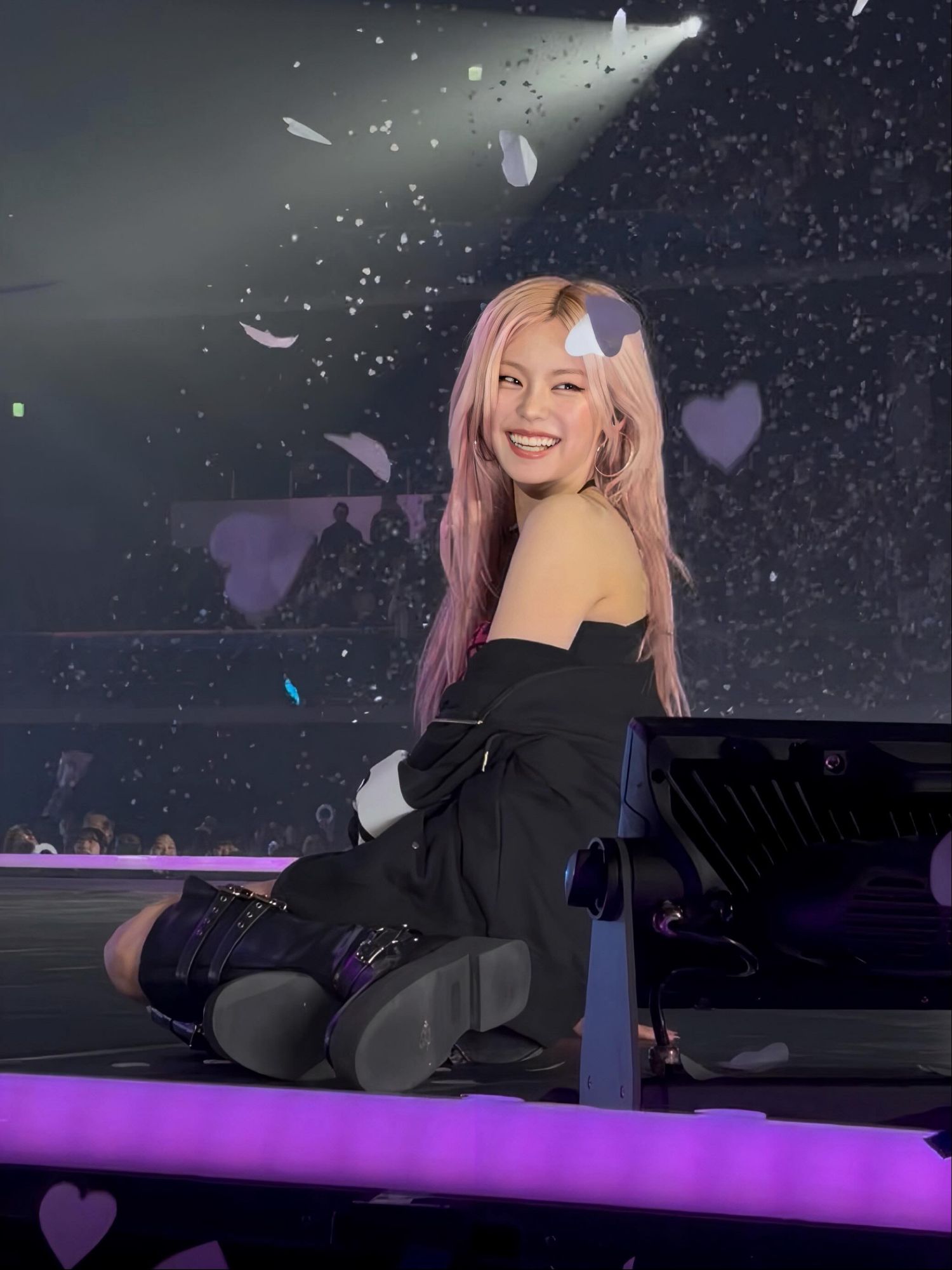 A moment captured by Yeji (ITZY)'s fan