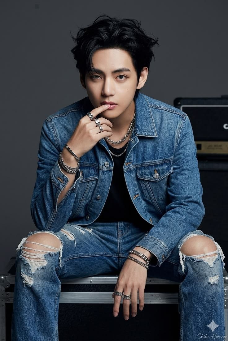 뷔 (방탄소년단)의 비하인드 컷