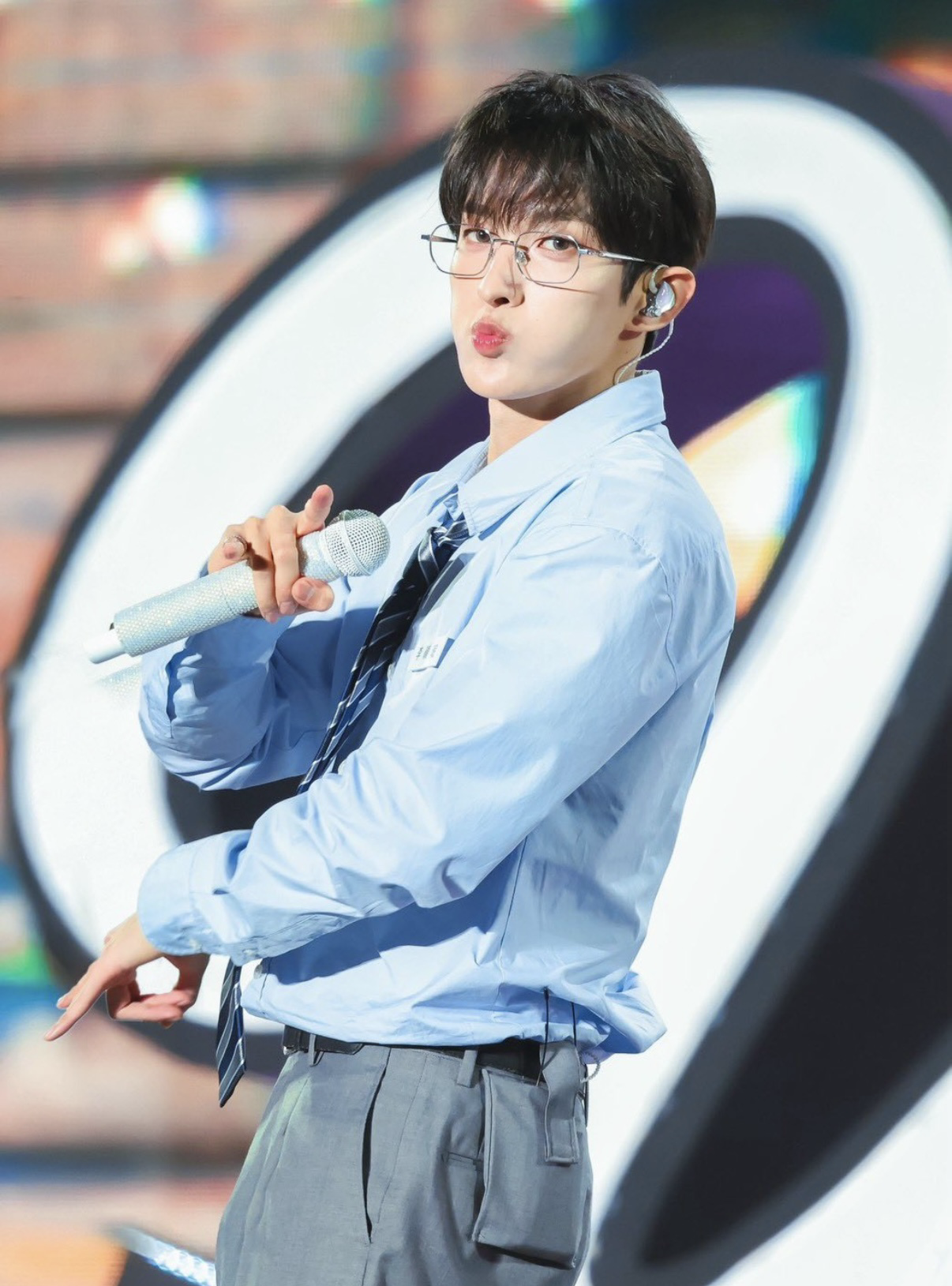 A moment captured by DK (SEVENTEEN)'s fan