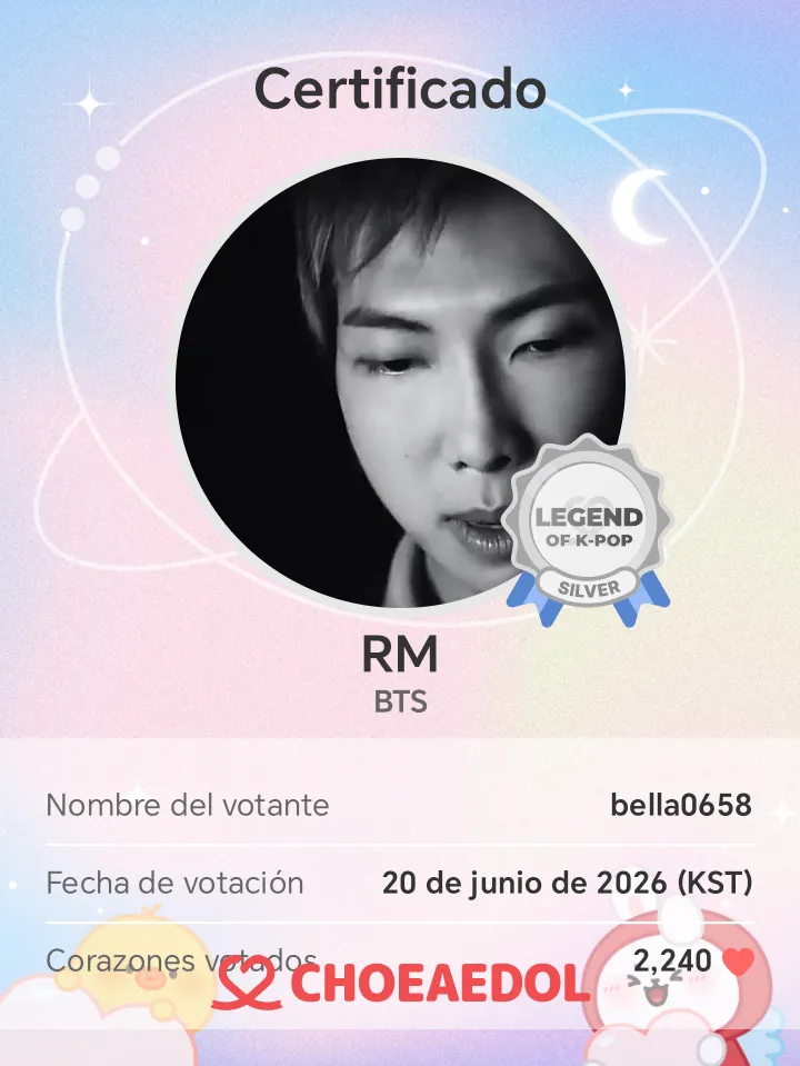 A moment captured by RM (BTS)'s fan